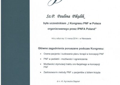 I Kongres PNF w Polsce